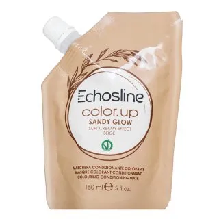 Echosline Color.up Colouring Conditioning Mask vyživujúca maska ​​s farebnými pigmentmi pre oživenie farby Sandy Glow 150 ml