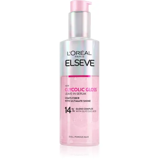 L’Oréal Paris Elseve Glycolic Gloss bezoplachové sérum pre posilnenie a lesk vlasov 150 ml