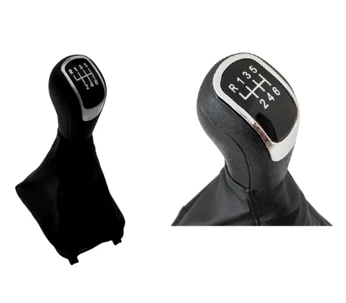 Radiaca páka s manžetou Škoda Superb II 2008 - 2012 Black 6-stupňová prevodovka