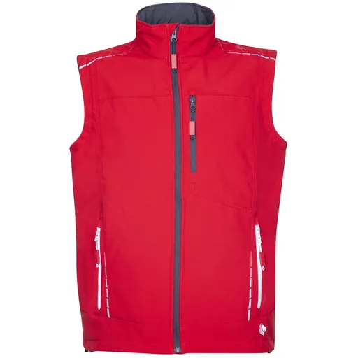 Ardon Pracovná softshellová vesta VISION - Červená | 3XL