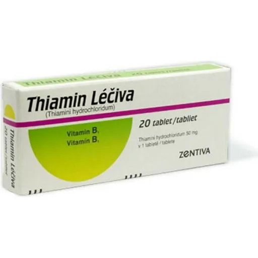THIAMIN Léčiva 50 mg 20 tabliet