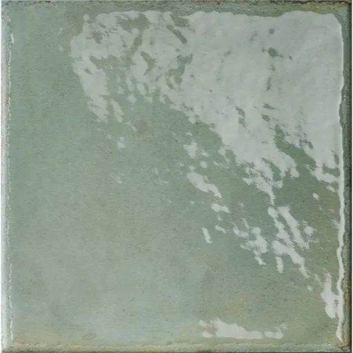 Dlažba Del Conca Manufatti acquamarina 20x20 cm lesk 20MI03