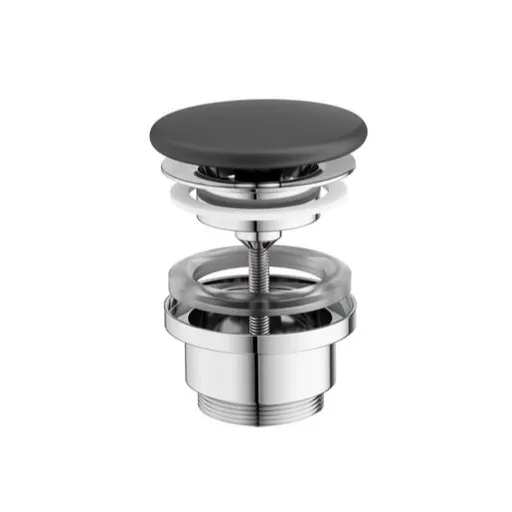 Ravak Flat výpusť k umývadlu antracit kov X01921