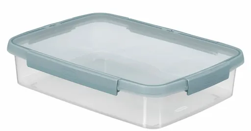 CURVER Dóza na potraviny SMART FRESH ECO 3,5L nízka | transparentná / modrá