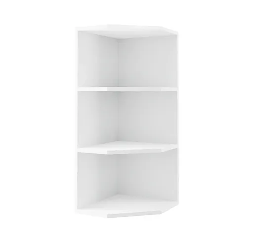 ArtExt Kuchynská skrinka horná ukončovacia SILVER | W7 30 Farba korpusu: Biela