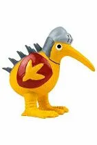 Hračka pre psov KNIGHT latexová, pískacia, oranžová 13cm KW