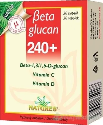 OBRA Beta glucan 240 30 tabliet
