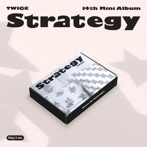 TWICE, STRATEGY Step 3 Ver. TWICE CD Album, CD