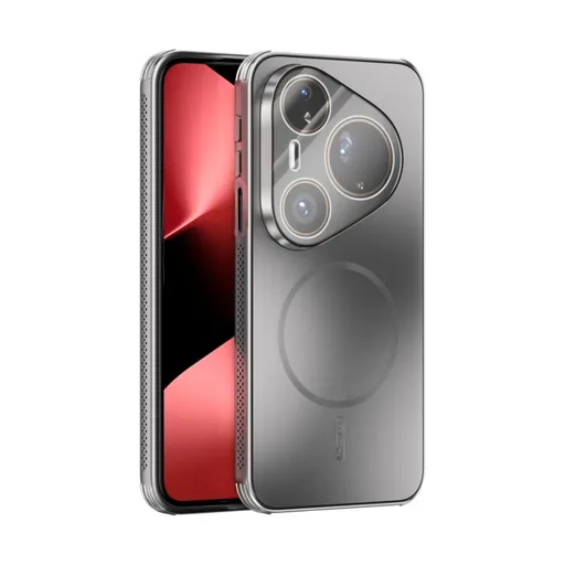 ABEEL FROSTED MAGSAFE Ochranný kryt Huawei Pura 80 Ultra strieborný