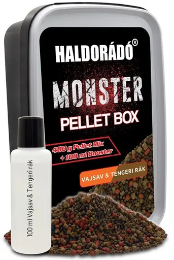 Haldorádó pelety monster pellet box 400 g 2 mm - n-butyric morský krab