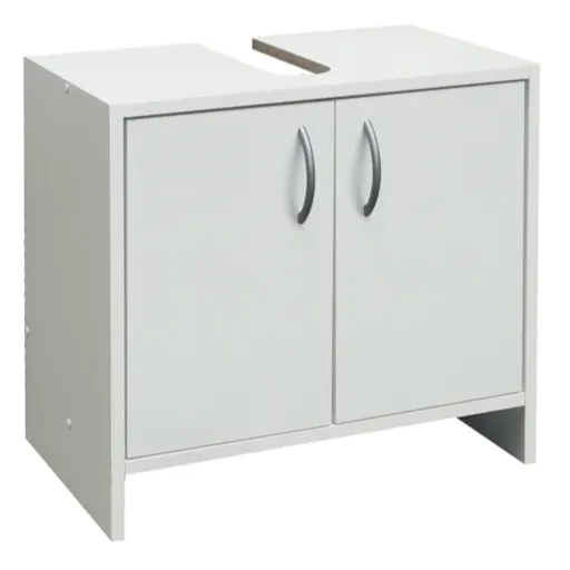 Kúpeľňová skrinka pod umývadlo Multi Praxis 55x33,5 cm biela SKDEMONT