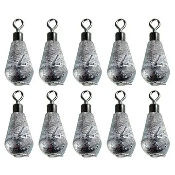 Suretti Olovo hruška s obratlíkom 7 g 10 ks (4891223213034)