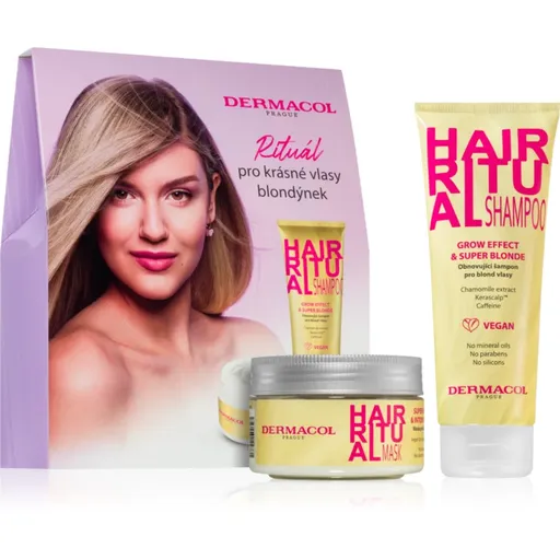 Dermacol Hair Boost Blonde darčeková sada pre blond vlasy