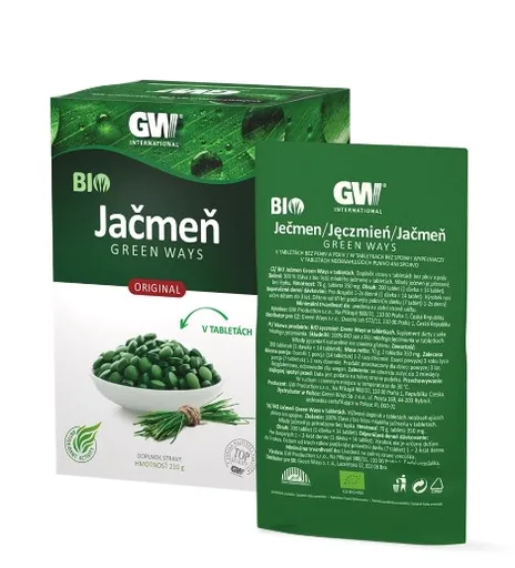 BIO jačmeň Green Ways - tablety