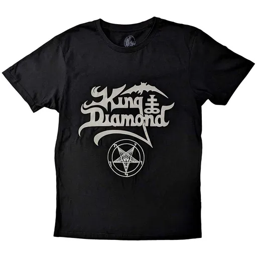 King Diamond tričko Logo Čierna S