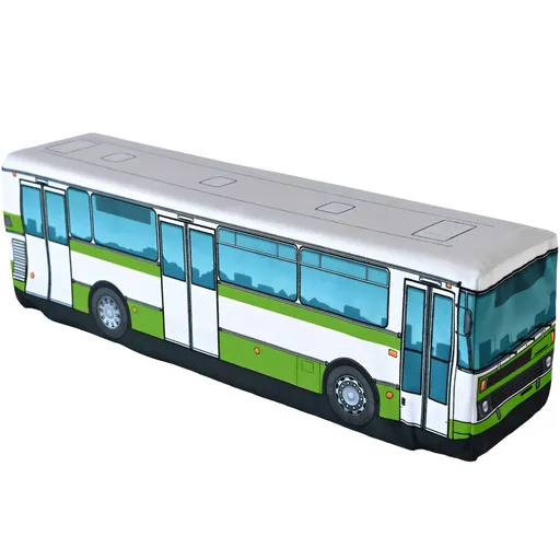 Plyšový autobus – old (Farba autobusu: Zelená)