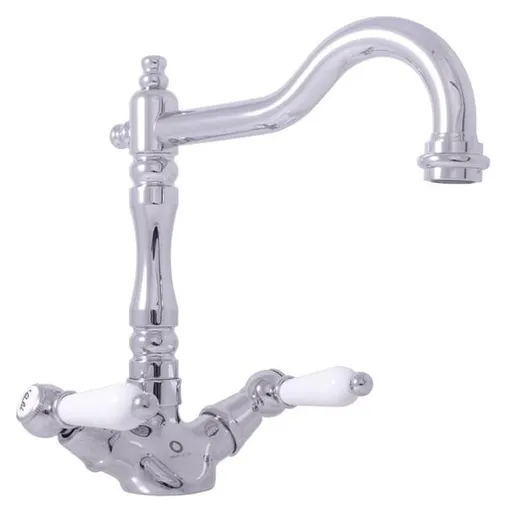 RAV SLEZÁK Morava drezová batéria s otočným ramienkom chróm mk520.5/8 MK520.58