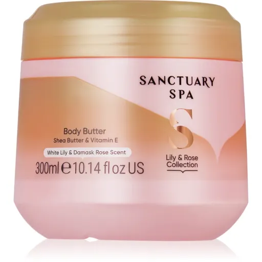 Sanctuary Spa Lily & Rose Collection hĺbkovo hydratačné telové maslo 300 ml