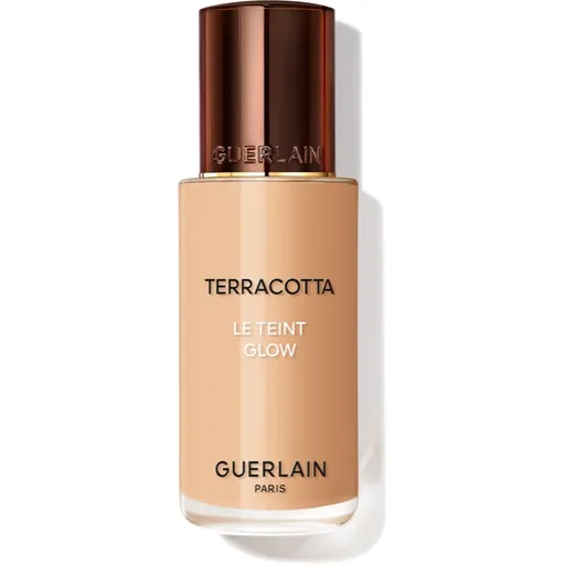 GUERLAIN Terracotta Le Teint Glow tekutý rozjasňujúci make-up pre prirodzený vzhľad odtieň 3,5W Warm 35 ml