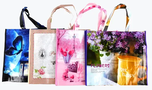 MAKRO - Taška nákupná 43x37x15cm rôzne dekory