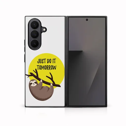 MY ART Ochranný kryt pre Samsung Galaxy Z Fold7 5G SLOTH (188)