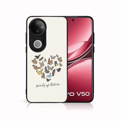 MY ART Ochranný kryt pre Vivo V50 5G BUTTERFLIES (240)