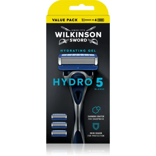 Wilkinson Sword Hydro5 holiaci strojček + náhradné hlavice 4 ks