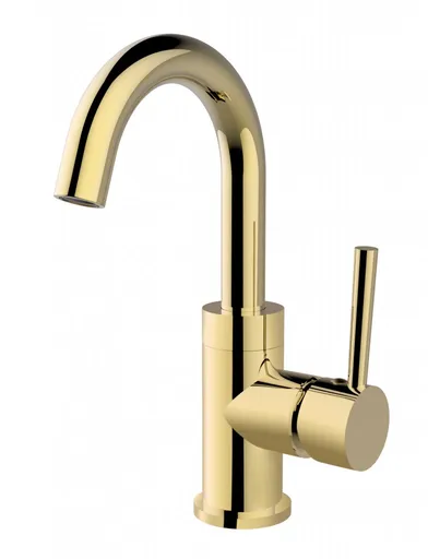 BESCO - Stojanková umývadlová batéria ILLUSION II Zlatá BABUIIIZL