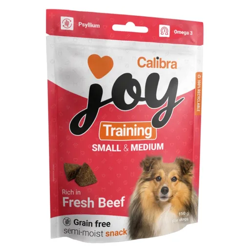CALIBRA Joy Training S&M Beef maškrty pre psov 150 g