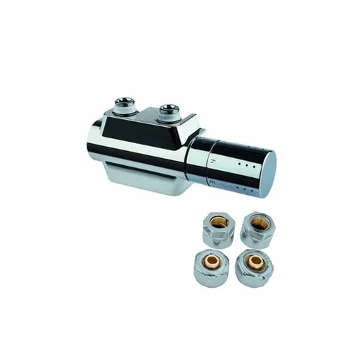 HOPA Uni-Sada ventil pre ústredné vykurovanie chróm VENTILSADAUNIC