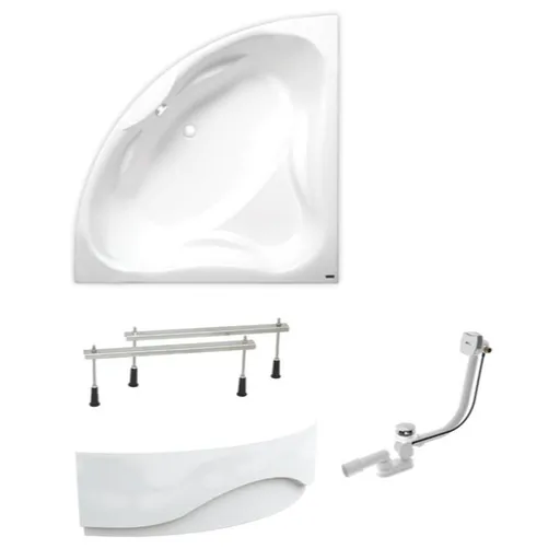 Rohová vaňa Laguna Cornelia 140x140 cm akrylát ľavá aj pravá SIKOCO1400APNP