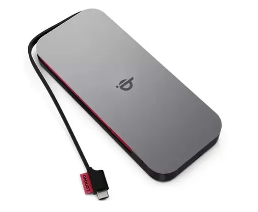 Lenovo powerbanka Go USB-C Mobile Power Bank (10 000 mAh + Qi Wireless) až 30 W výstup