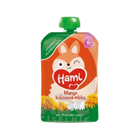 HAMI príkrm Mango kokosové mlieko