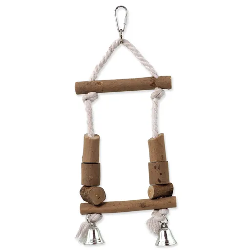 Hračka Epic Pet hojdačka drevená s lanom 32cm