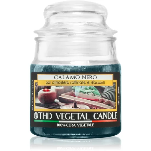 THD Italian Luxury Calamo Nero vonná sviečka 100 g