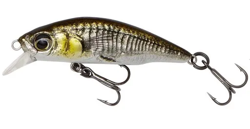 Savage gear 3d sticklebait twitch sinking ayu green silver - 4,5 cm 4 g