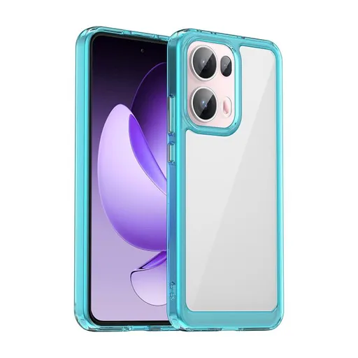 CRYSTAL Ochranný obal pre Oppo Reno13 Pro 5G tyrkysový