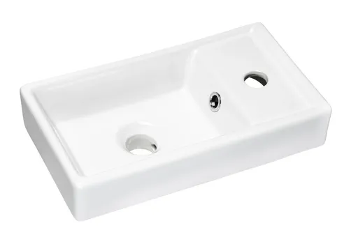 ArtCom Keramické umývadlo VEDEA 40 | biely lesk 40 cm