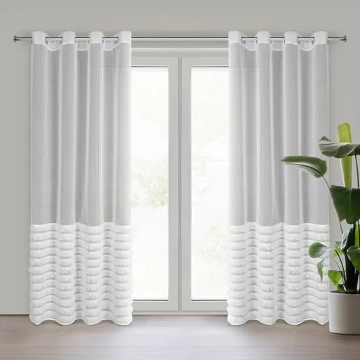 ArtFir Záclona DANA 2 K | biela 140 x 250 cm