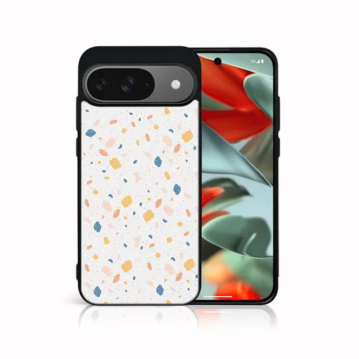 MY ART Ochranný kryt pre Google Pixel 9 ORANGE TERRAZZO (165)