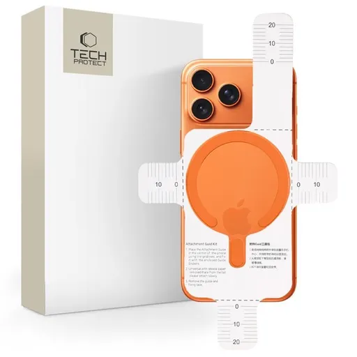 TECH-PROTECT MMP-200 Magsafe magnetický krúžok oranžový