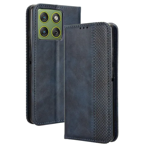 BUSINESS Peňaženkové puzdro pre Motorola Edge 70 modré