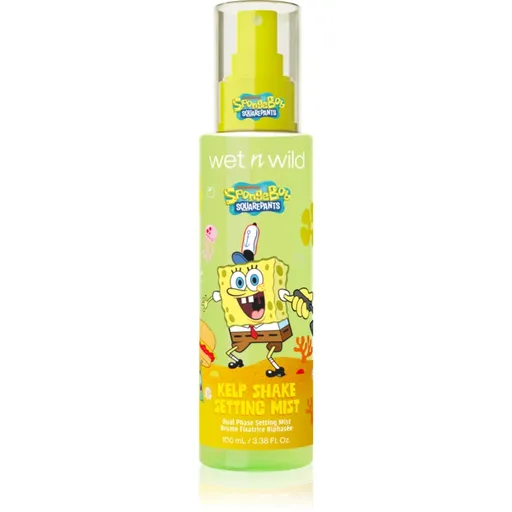 Wet n Wild SpongeBob SquarePants Kelp Shake Setting Mist fixačný sprej na make-up 100 ml