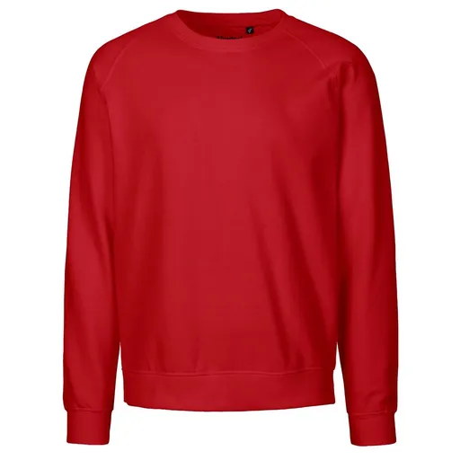 Neutral Mikina z organickej Fairtrade bavlny - Červená | XS