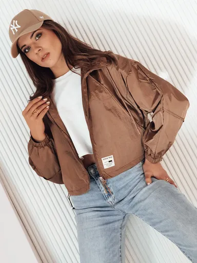 ISCAR dámska bunda béžová Dstreet TY4234