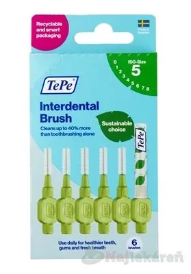 TePe medzizubné kefky 0,8 mm size 5 6 ks