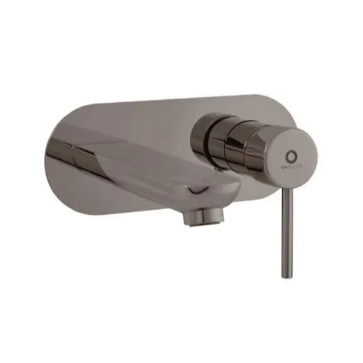 Umývadlová batéria RAV SLEZÁK Seina vrátane podomietkového telesa lesklá metal grey SE935MGK