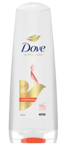 DOVE LONG & RADIANT - Kondicionér pre vyživenie dlhých vlasov 0,35 L