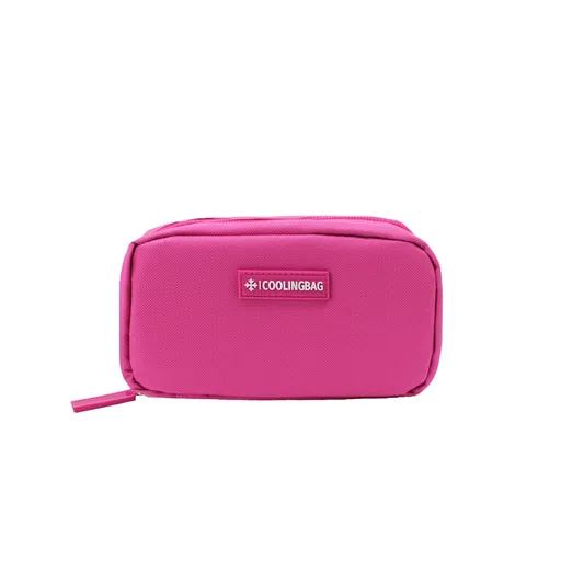 COOLINGBAG Puzdro na príslušenstvo pre diabetikov ružové