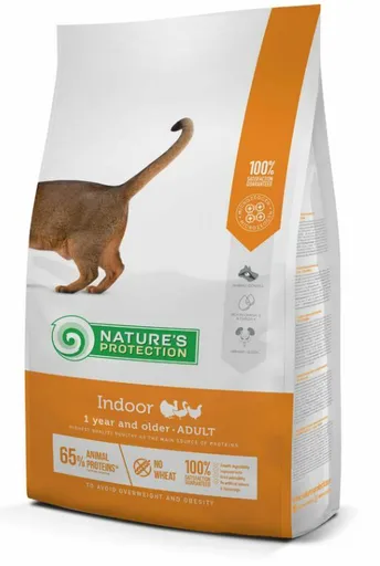 Natures Protection cat adult indoor poultry granule pre dospelé mačky 2kg